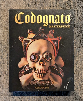 Sealed Assouline Codognato Masterpiece Coffee Table Book - Italy Skulls Jewelry