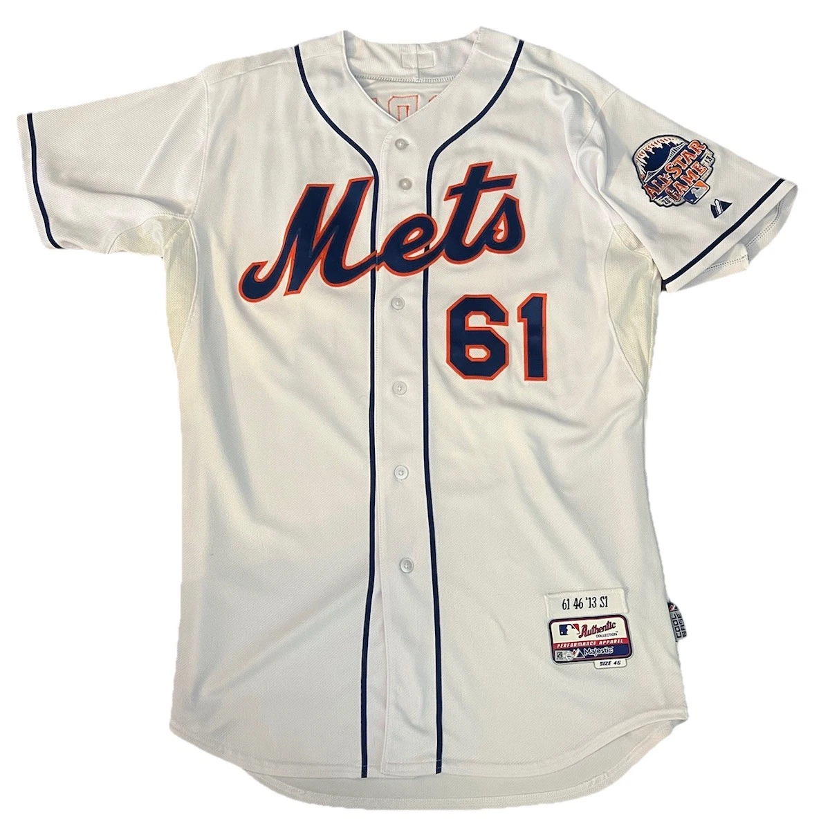 Wilmer Flores New York Mets Baseball MLB Original Autographed