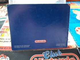 Notice Manuel  original de jeu Pac man pour Nintendo Nes en FRA