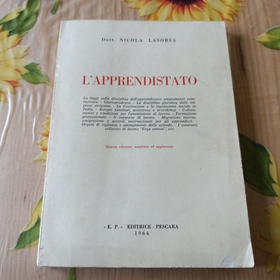 L' Apprensistato - N. Lasorsa - Ed. Pescara 1964