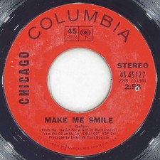 CHICAGO Make Me Smile / Colour My World COLUMBIA 4S-45127 VG 45 1970 Soft Rock