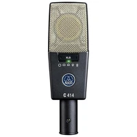 AKG C414 XLS-Y4 Condenser Microphone H85 W414 PF80 Hard Case Accessories Japan