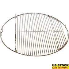 Replacement Hinged Cooking Grate Heavy Duty 22 Inch Charcoal Grill Outdoor Use