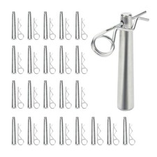 24 Sets Galvanized Iron Conical Coupler Pins R Clip Medium Light Truss Heavy
