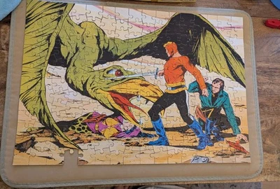 Flash Gordon RARE Puzzle 224 Piece Vintage Whitman 1978 ( 1 piece missing) - Image 1 of 4