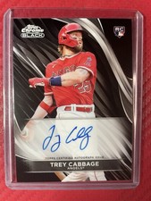 2024 Topps Chrome Black - Autographs Trey Cabbage #CBA-TC (AU, RC)