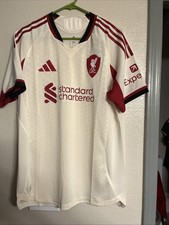 LIVERPOOL FC 25/26 AWAY AUTHENTIC JERSEY BNWT, Size L