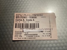 Bologna-Rimini 2007/08 Biglietto Ticket Calcio football(Milan,roma,napoli,inter)