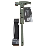 Stiletto Tibone 15Oz Milled/curved Titanium, Limited Edition Green