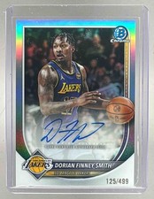 Dorian Finney-Smith 2025 Bowman Chrome #BCA-DFS Refractor Auto 125/499