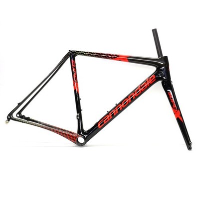 Cannondale 2018 SuperX Carbon Disc Frame and Fork 61cm Black/Red C17098M1061