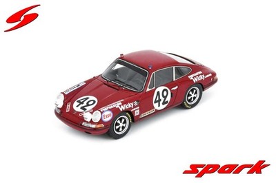 1:43 SPARK Porsche 911 Team Wicky Racing #42 24H Le Mans 1969 Wicky Berney S9751