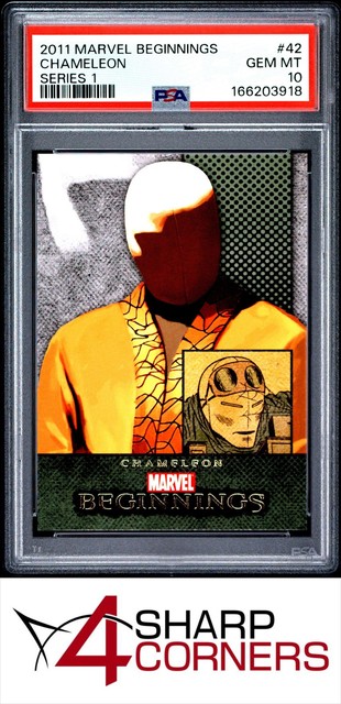 2011 Marvel Beginnings Series 1 #42 Chameleon Pop 1 PSA 10