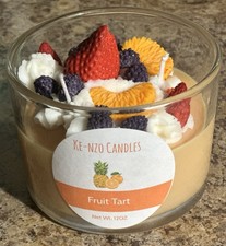 Hand-poured Soy Candles Fruit Tart