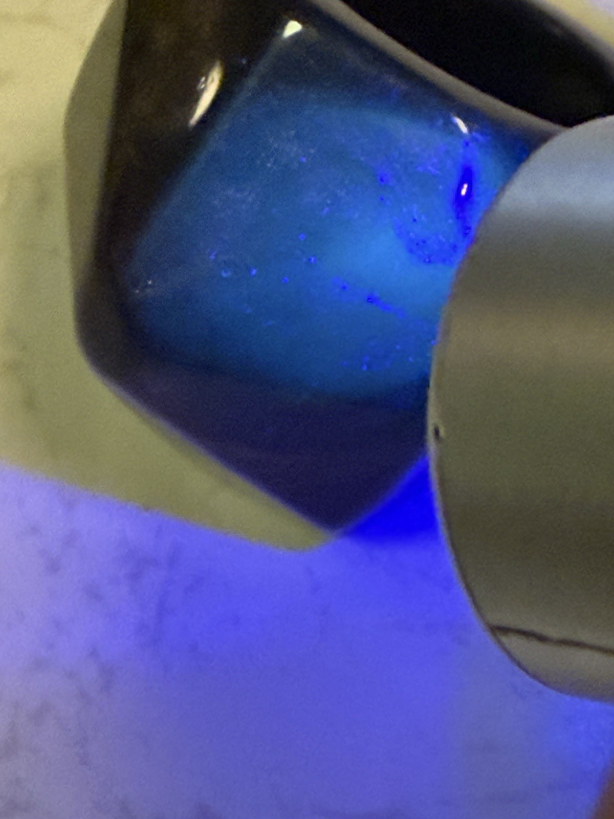 Vintage ROOT BEER BAKELITE Statement Ring, Size 7… - image 3