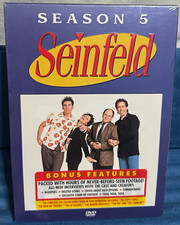 Seinfeld Season 5 DVD 4-Disc Set 2005 Sony Complete 22 Episodes Slipcase NEW