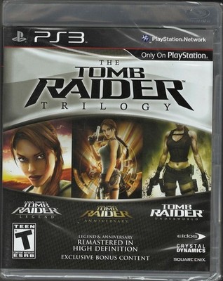 Tomb Raider Trilogy PS3 (Brand New Factory Sealed US Version) Playstation 3