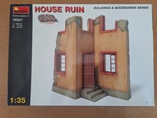 1/35 Scale HOUSE RUIN Diorama MiniArt Kit #35...