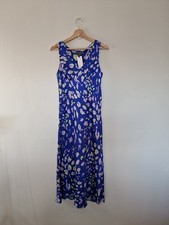 Love & ... London Dress Size 10 Blue Sleeveless Maxi Party Evening