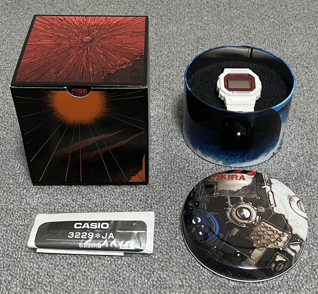 G-Shock Digital Quartz Men New, Unused X Akira Watch Collab Model