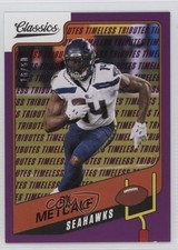 2021 Panini Classics Timeless Tributes Purple 16/50 DK Metcalf #86 3hd