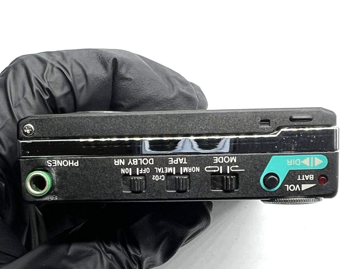 Near Mint] Sony Walkman WM-101 Stereo Cassette Player Black From