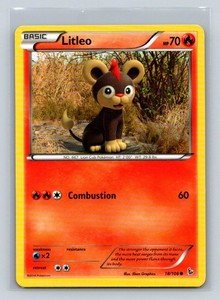 Litleo (18) #18/106 XY - Flashfire Common - Pokemon Cards E1