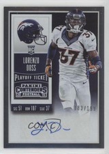 2015 Panini Contenders Rookie Playoff Ticket 183/199 Lorenzo Doss #245 Auto n1u