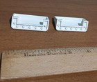 LEGO Soccer Set 3409 Parts Lot of 2 White Windscreen 2 x 6 x 2 w Logos - Adidas — photo 5