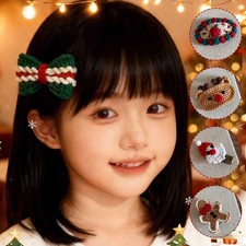 Festive Holiday Hair Accessory Christmas Clip For Parties Photos Everyday Wear