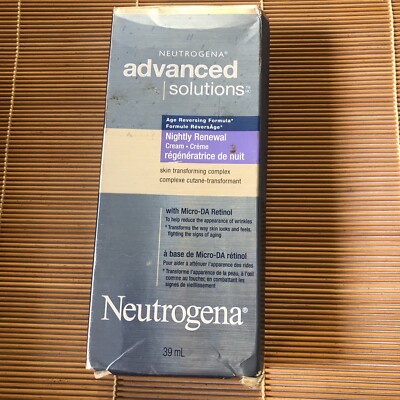 Neutrogena Advanced Solutions Nightly Renewal Cream 39ml Skin Care