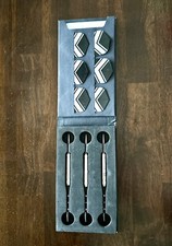 Vintage Marlboro Limited Edition Dart Set of 3 Steel Tip Darts with 6 Flights