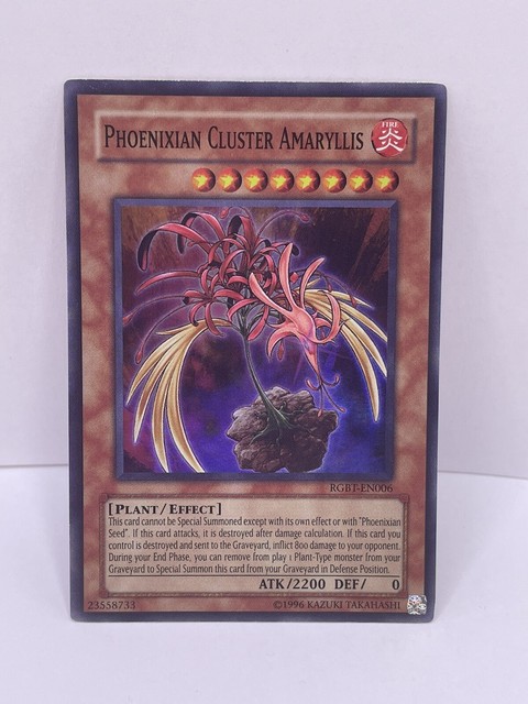 Yu-Gi-Oh! Phoenixian Seed Card - RGBT-EN005 Common 1st Edition (Raging Battle)