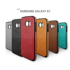 Luxury Leather Ultra Thin TPU Shockproof Case Cover For Samsung Galaxy S7 G930