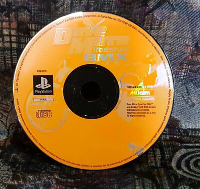 Play Station 1 Spiel PS1 Dave Mirra Freestyle BMX  Spiel