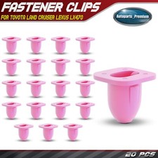 20pcs 8mm Slot Nylon Front End Panel Clip Retainer For Toyota Land Cruiser Lexus 20pcs 8mm Slot Nylon Front End Panel Clip Retainer For Toyota Land Cruiser Lexus