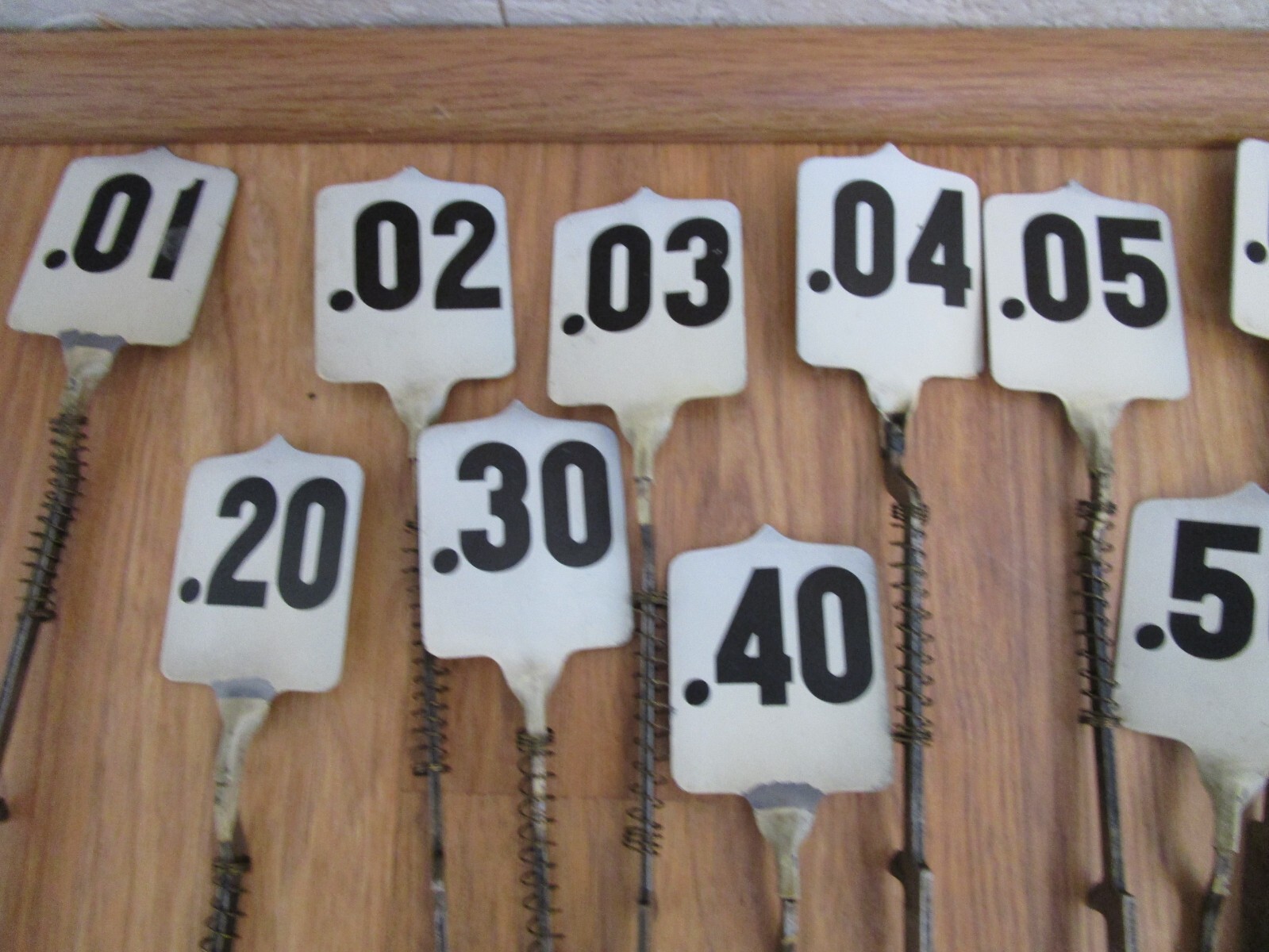 Lot of 21 Vintage Cash Register FlagsMade by National Cash Register Co