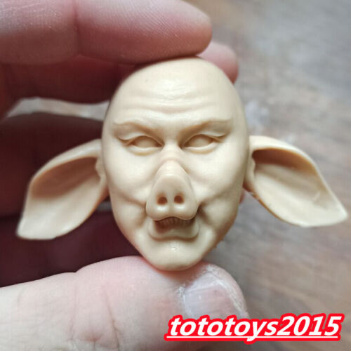 1:6 Journey to the West pig Bajie Animal Head Sculpt For 12'' Male Figure Body  - Picture 1 of 8