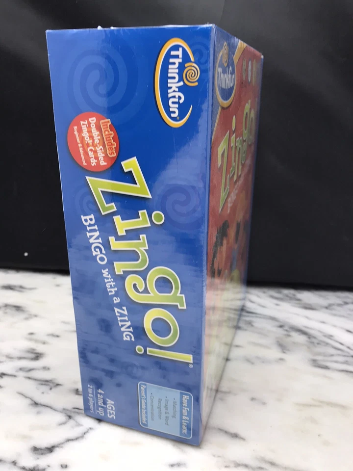 2009 ThinkFun Zingo! Bingo with a Zing Educational Learning Game- New Sealed - Image 2 of 4