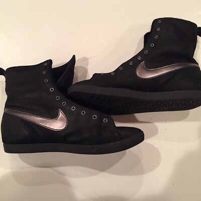 Nike Womens Racquette Black Sneakers Shoes 472480-001 Size See  Description