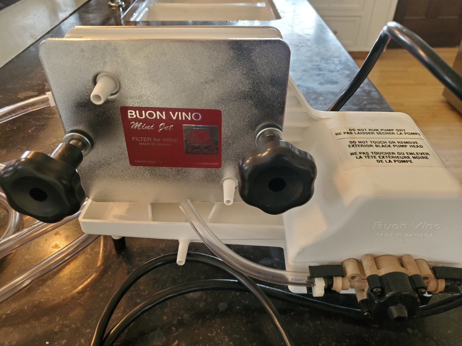 Buon Vino Mini Jet Wine Filtering Machine For Winemaking and Beer