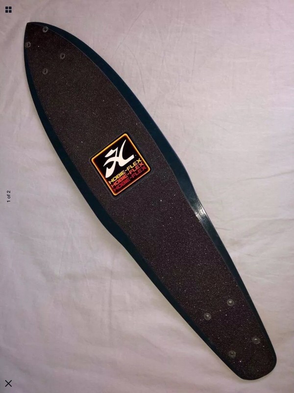 ULTRA RARE—VINTAGE 1970’s HOBIE SLALOM “HOBIE-FLEX” SKATEBOARD DECK (NEW)
