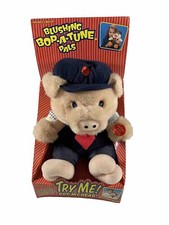 Vtg Blushing Bop A Tune Pig Doll Collectible In Package Untested Stuffed Animal