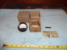 Vintage Triplet 221-T DC 0-50 Amp Ammeter Panel Gauge New in box