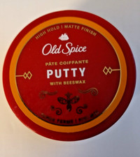 OLD SPICE Stay-In-Place Hair Styling Putty for Men High Hold Very Low Shine 2.2