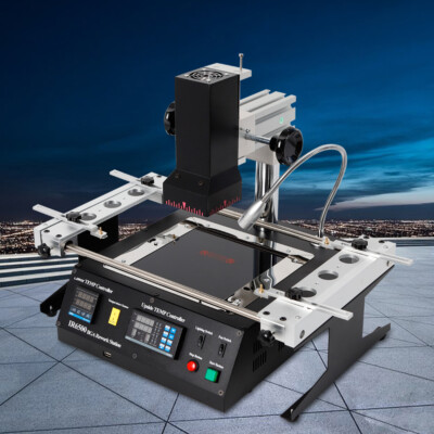 IR6500 1250W ACHI BGA IR Infrared Rework Soldering Station Reflow Reball Machine