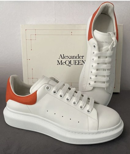 Oversized Leather Sneakers White 