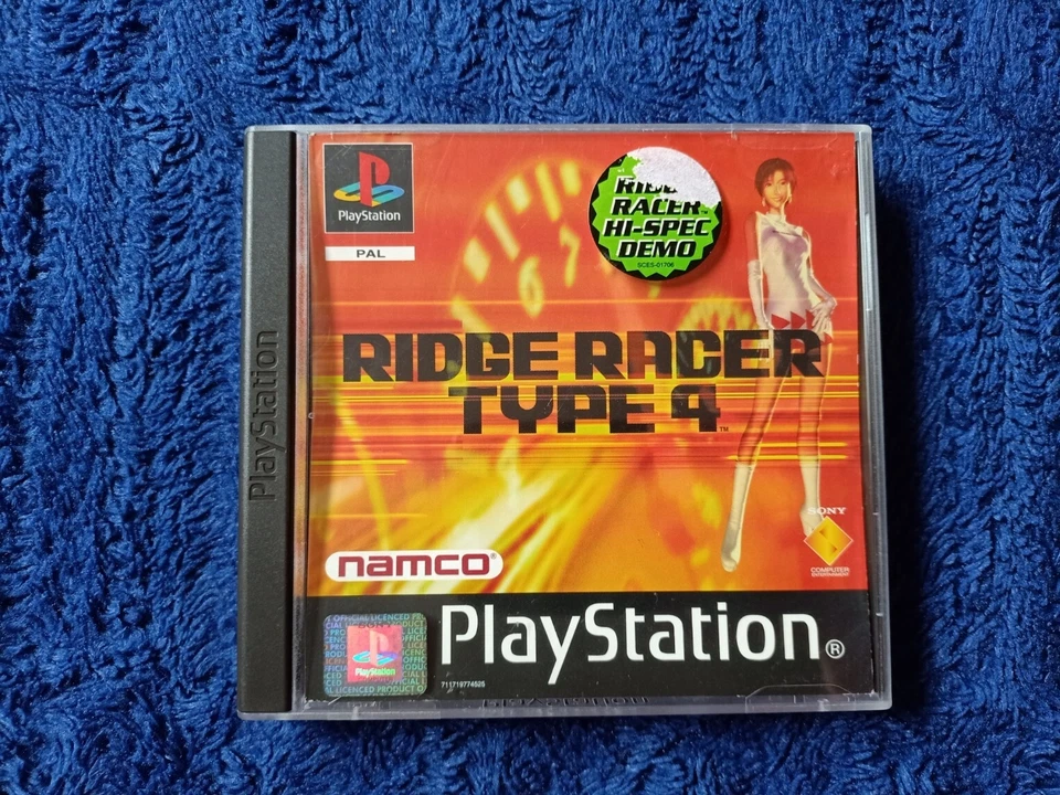 R4: RIDGE RACER TYPE 4 (SONY PLAYSTATION PS1 PAL ESPAÑA), foto 1 de 3
