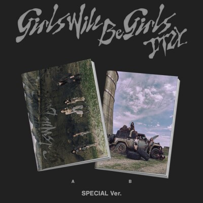 ITZY [GIRLS WILL BE GIRLS] Album SPECIAL EDITION/CD+Book+Poster+5