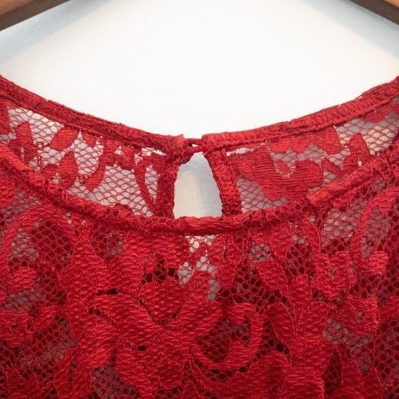 Seraphine Luxe Claret Lace Cocktail Dress | eBay